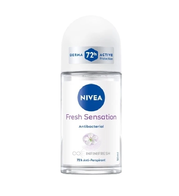 NIVEA ANTIPERSPIRANT ROLL ON 50ML FRESH SENSATION 